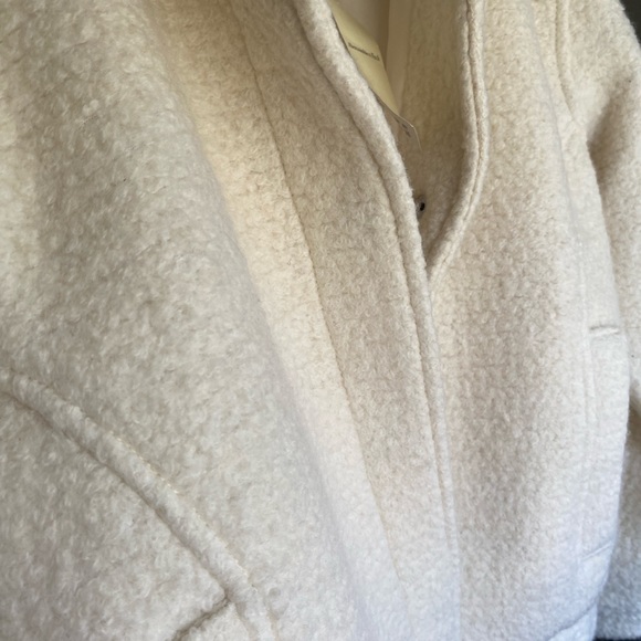 Wool-Blend Bomber Jacket - Picture 5 of 6